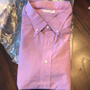 Bergdorf Goodman ORM initials on sleeve cuff classic long classic sleeve shirt